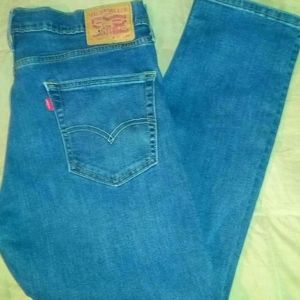 Levi's Straight Cut Men's Designer Blue Jeans
